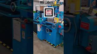 sticker color coating  japan make  Roll to Roll  Hikari 2col label print machine mklabels 👌 [upl. by Jenine59]