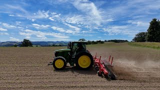 Bio Mais 🇨🇭🌽 mit Pöttinger Rollhacke bearbeiten [upl. by Berwick558]