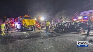 Austin ISD bus involved in crash after Taco Shack Bowl game [upl. by Alexio]