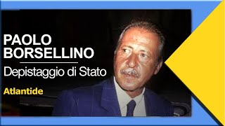 Atlantide  Paolo Borsellino  Depistaggio di Stato 2019 [upl. by Ahseikram]