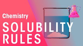 Solubility Rules  Acids Bases amp Alkalis  Chemistry  FuseSchool [upl. by Anivlis558]