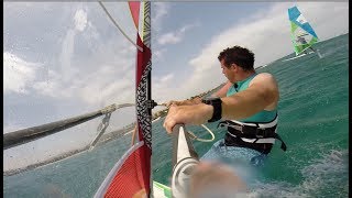 Windsurfing in Las Cucharas Lanzarote May 2017 [upl. by Becket]