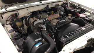 1991 Toyota Land Cruiser LJ78  2LT Engine [upl. by Brewster]