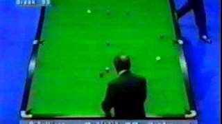 Stephen Hendry 147 v Ronnie O Sullivan Maximum Break In Snooker [upl. by Lemmy]