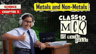 100 Best Mcq Class 10 Metals and Non Metals  mcq class 10 Science Ch 3 mcq viral knowbeeta [upl. by Ruhtua853]