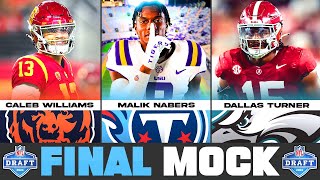 2024 NFL Mock Draft with Trades [upl. by Ernaline]