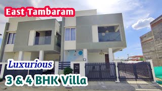 No Wall Sharing Villa at East Tambaram  Great Connectivity  No Brokerage  Property Light [upl. by Naul586]