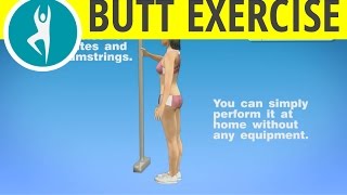 Buttocks Exercise at Home [upl. by Nylasoj135]