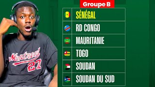 ANALYSE DU GROUPE B SÉNÉGAL RD CONGO MAURITANIE TOGO SOUDAN SOUDAN DU SUD QUALIF MONDIAL 2026 [upl. by Aryas]