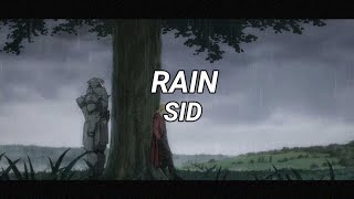 SID  Rain 【 Romaji Lyrics 】 [upl. by Alleuqram]