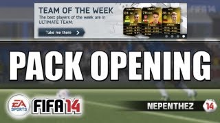 FIFA 14 PACK OPENING  EARLY RELEASE [upl. by Orvil]