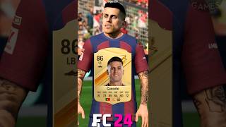 JOAO CANCELO FIFA evolution 1424 shorts eafc24 fc24 fifa cancelo barcelona mancity [upl. by Jammie]