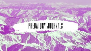 Predatory Journals Part 2 Identifying a predatory journal [upl. by Castle]