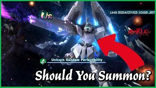 Should You Summon For Unicorn Perfectibility amp Banagher Links Gundam UC Engage [upl. by Rego]