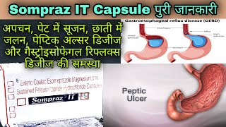 Sompraz IT Capsule  Esomeprazole amp Itopride Capsule  Uses  Dose  Side Effects  Precaution​ [upl. by Nolyat919]