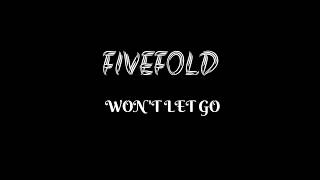 Fivefold  Wont let go Guitar cover w lyrics  Guitarra cover letra [upl. by Nerek]