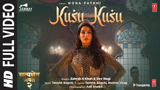 Kusu Kusu Full Video  Nora Fatehi  Satyameva Jayate 2  John A Divya K  Tanishk B Zahrah KDev [upl. by Notsnhoj]