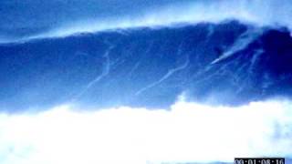 MAVERICKS BIGGEST WAVES  MAVS GOES OFF  1192001  LAIRD HAMILTON HUGE SURF [upl. by Virgil297]