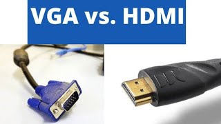 VGA vs HDMI Which is Better [upl. by Gayl]