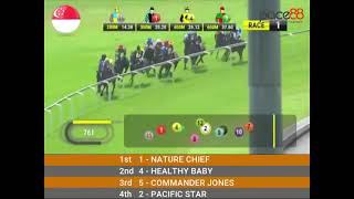 20240217  Race 1 Singapore Kranji Horse Racing Highlights  Pace88 Horse [upl. by Ainezey]