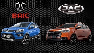 Duelo de CHINOS  BAIC vs JAC comparativo  JRG TURBO [upl. by Airotcivairam]