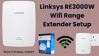 Complete guide to setup the Linksys RE3000W wifi range Extender  extenderlinksyscom [upl. by Aicen]