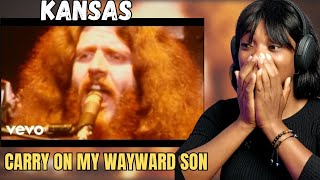 IM BLOWN AWAY FIRST TIME HEARING Kansas  carry on my wayward son [upl. by Aliuqaj]