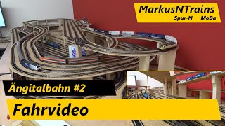 Fahrvideo  Ängitalbahn SpurN 2 [upl. by Heyward196]