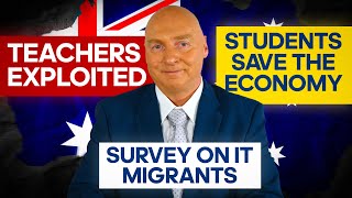 Australian Immigration News 9th March 24 International Student Graduates ECTs Exploited [upl. by Enyawud]