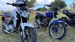 Honda Titan 190 🆚 CBX250 🆚 NEWTWISTER250 Probamos la dominarKTM de LeooBiker400 🔥 [upl. by Ahserb]