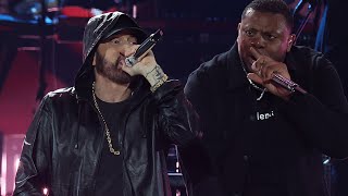 Eminem  Rap God Live at Rock amp Roll Hall of Fame 2022 Induction 4K Pro Multicam [upl. by Kathrine]