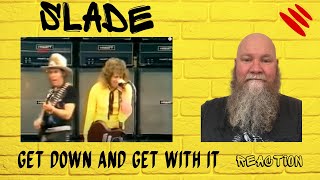 Slade  Get Down and Get With It Live 1981 reaction commentary [upl. by Atinniuq]