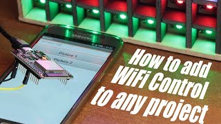 How to add WiFi Control to any project  ESP32 Beginners Guide [upl. by Mclain807]