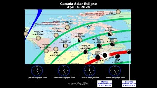 Canada Solar Eclipse  April 8 2024 [upl. by Ynnad789]