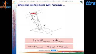 Differentiation Interferometric SAR Advance Differential Interferometric SAR amp Geological [upl. by Atiuqan]