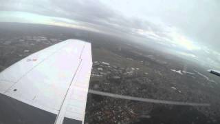 Piper Archer II VHSFA arrival Bankstown Airport with ATC comms [upl. by Llirrem]