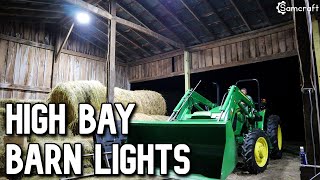 MAJOR LIGHT UPGRADE  Favorwe High Bay Light LED UFO Lights [upl. by Alene]