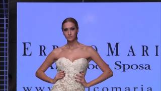 Errico Maria Alta Moda Sposa sfila al Promessi Sposi Bridal Show di Taranto 2016 [upl. by Esiuol]