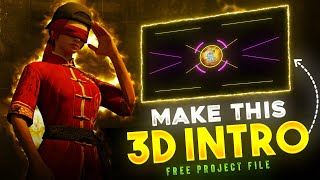 Make This 3d Intro In Alight Motion  Free Xml Preset  How To Make 3d Intro  Intro Preset [upl. by Dier]