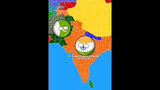 India 🇮🇳 gave Kashmir back to Pakistan 🇵🇰countryballs pakistancountryball [upl. by Bahr291]