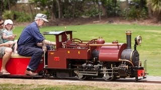 13 scale Darjeeling Himalayan Railway BClass Steam Locomotive in 725quot gauge [upl. by Esmaria]