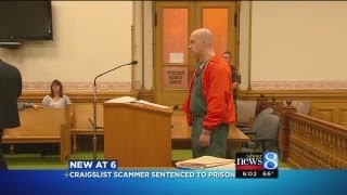 Craigslist rental scammer gets prison [upl. by Ailedamla50]