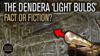 The Dendera Light Bulbs Fact or Fiction  Ancient Architects [upl. by Suelo]