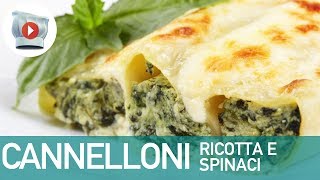 Cannelloni con Ricotta e Spinaci [upl. by Chesney]