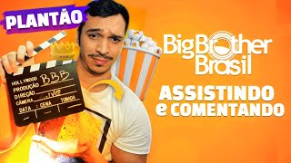 🚨BBB24 Assistindo estreia e comentando ao vivo  Vlog [upl. by Ariaes998]