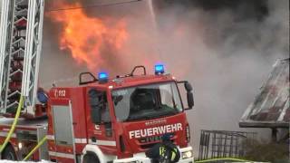 Großbrand Bad Laasphe  Oberndorf [upl. by Reeba]