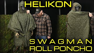 HELIKON SWAGMAN ROLL PONCHO  ADVANCED PONCHO LINER [upl. by Ferreby46]