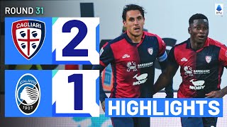 CAGLIARIATALANTA 21  HIGHLIGHTS  Viola stuns Atalanta with lastminute winner  Serie A 202324 [upl. by Mettah]