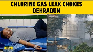 Dehradun Gas Leak Chlorine Gas Leak In Jhanjra Residents Relocated To Safer Areas [upl. by Krug]