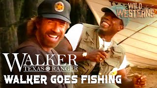 Walker Goes Fishing ft Chuck Norris 🎣  Walker Texas Ranger [upl. by Ttegdirb546]